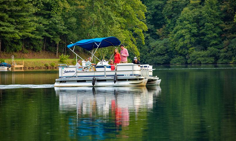Lake vs beach for boating